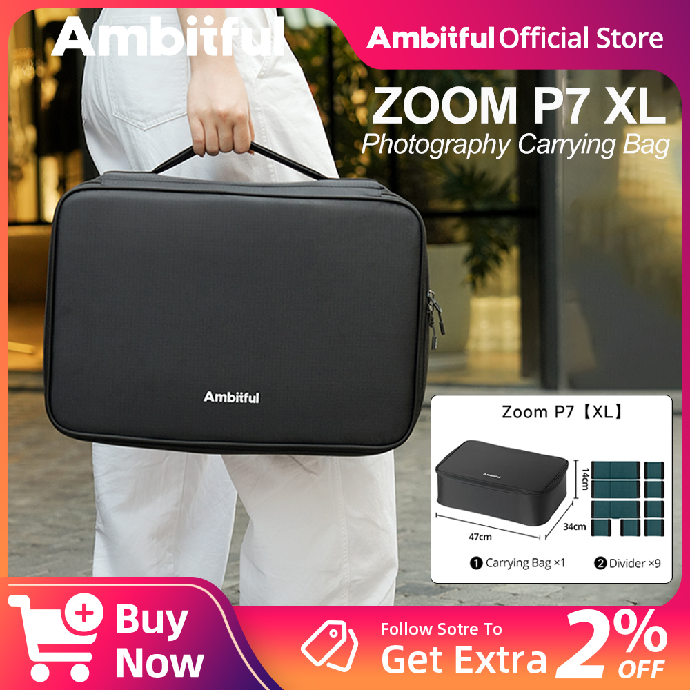 Photography Lighting Bag - Ambitful ZOOM P7II XL Photography Storage