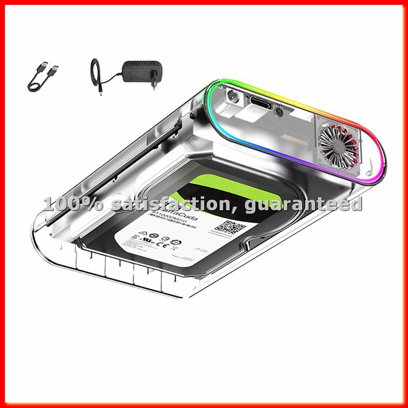 Photography Lighting Color - 3.5IN HDD/SSD Enclosure Transparent USB 3.0