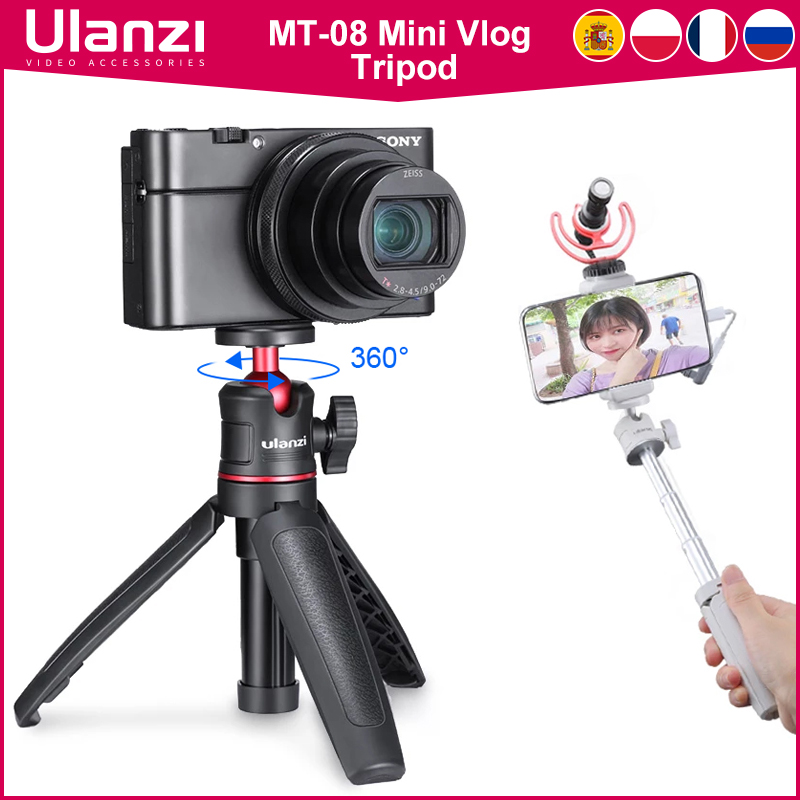 Iris Photography Led Lighting Pack - Ulanzi MT-08 DSLR SLR Phone Vlog