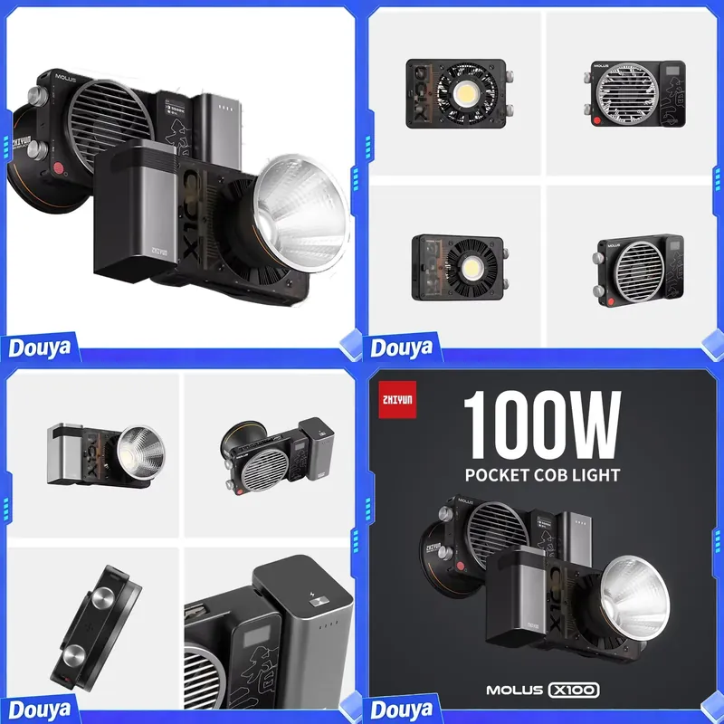 Photography Lighting Portable - ZHIYUN Molus X100 100W COB LED