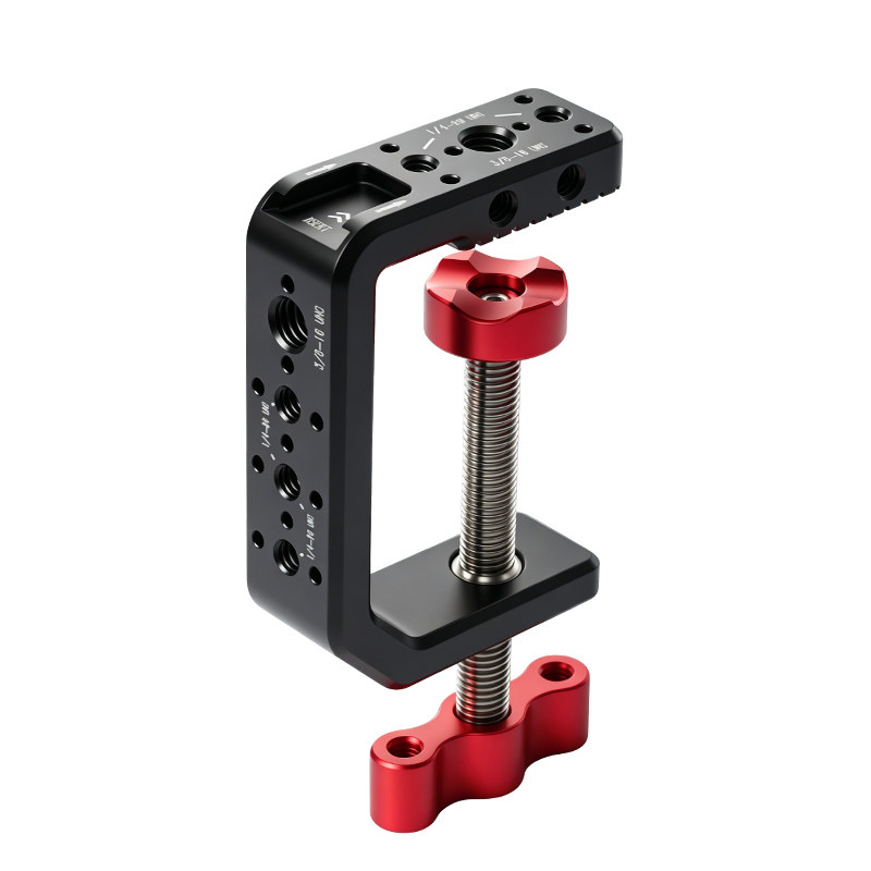Photography Lighting Rig - Metal C-Clamp Magic Arm with Arca-Swiss
