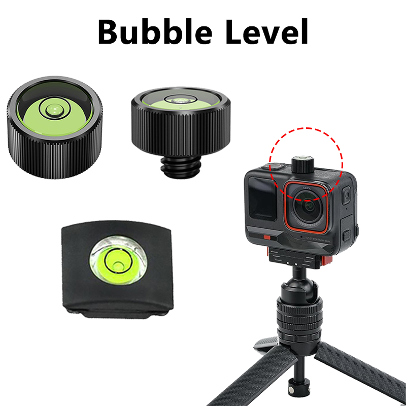 Macro Photography Lighting Kit - Spirit Level Camera Hot Shoe Level