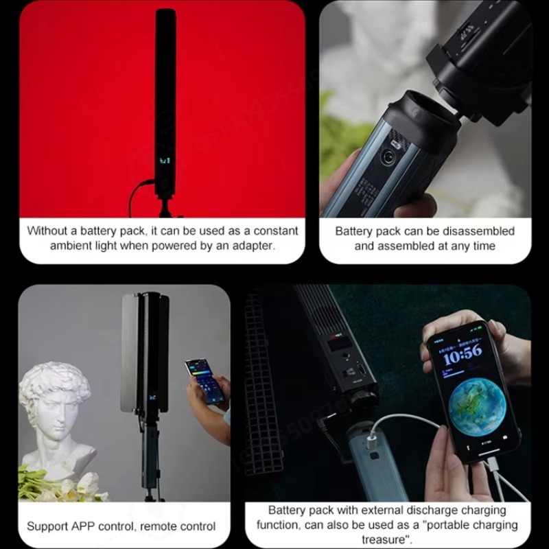2700-7500K RGB Portable LED Vi - Photography Lighting Portable review and price