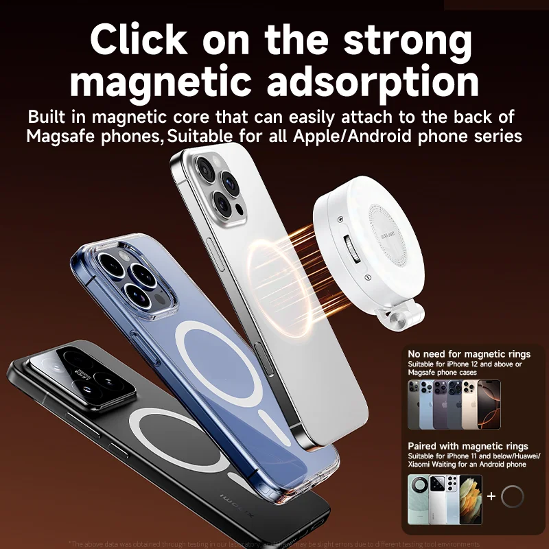 LED Selfie Fill Light for Mags - Photography Lighting Spotlight review and price