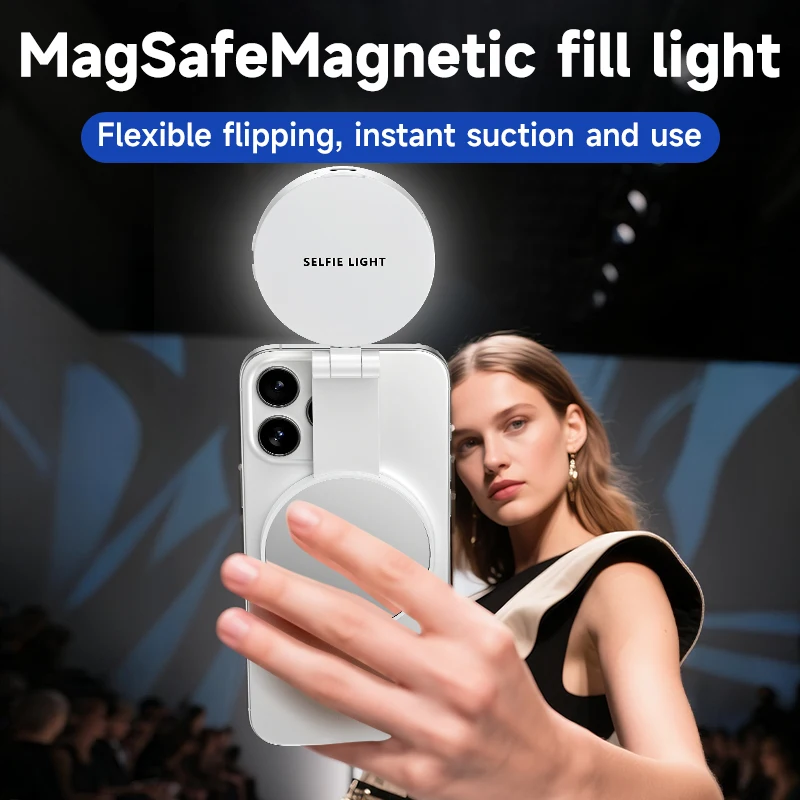 LED Selfie Fill Light for Mags - Photography Lighting Spotlight review and price