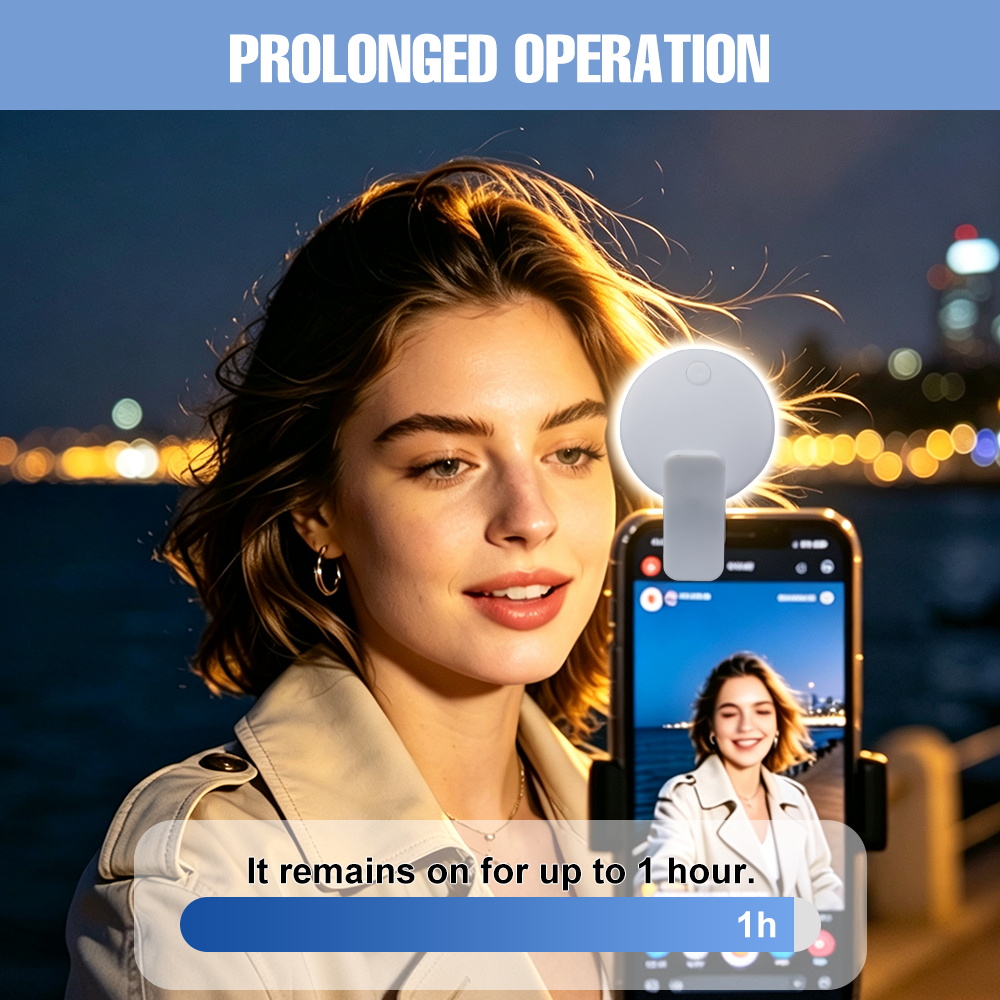 Clip LED Selfie Fill Light 3 B - Photography Lighting Continuous review and price