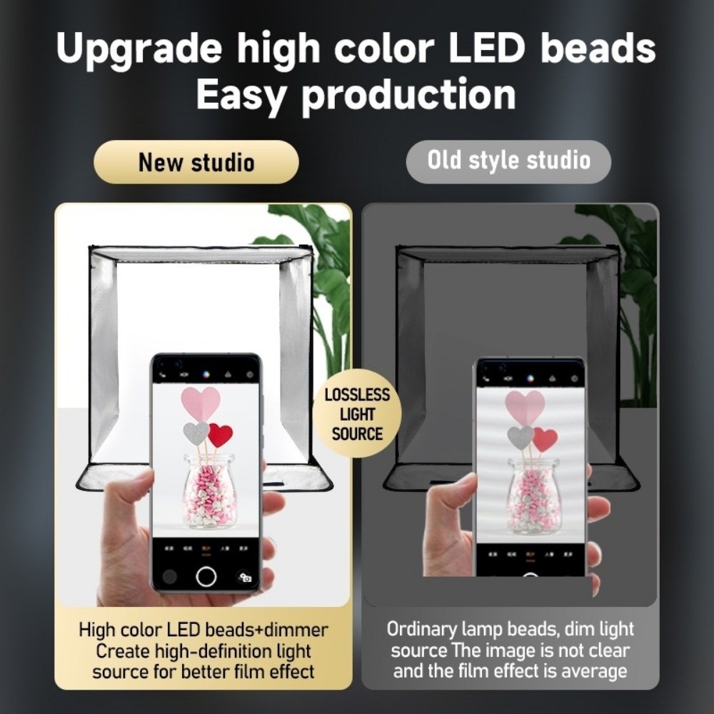 45/65cm LED Soft Light Box Min - Photography Lighting Board review and price
