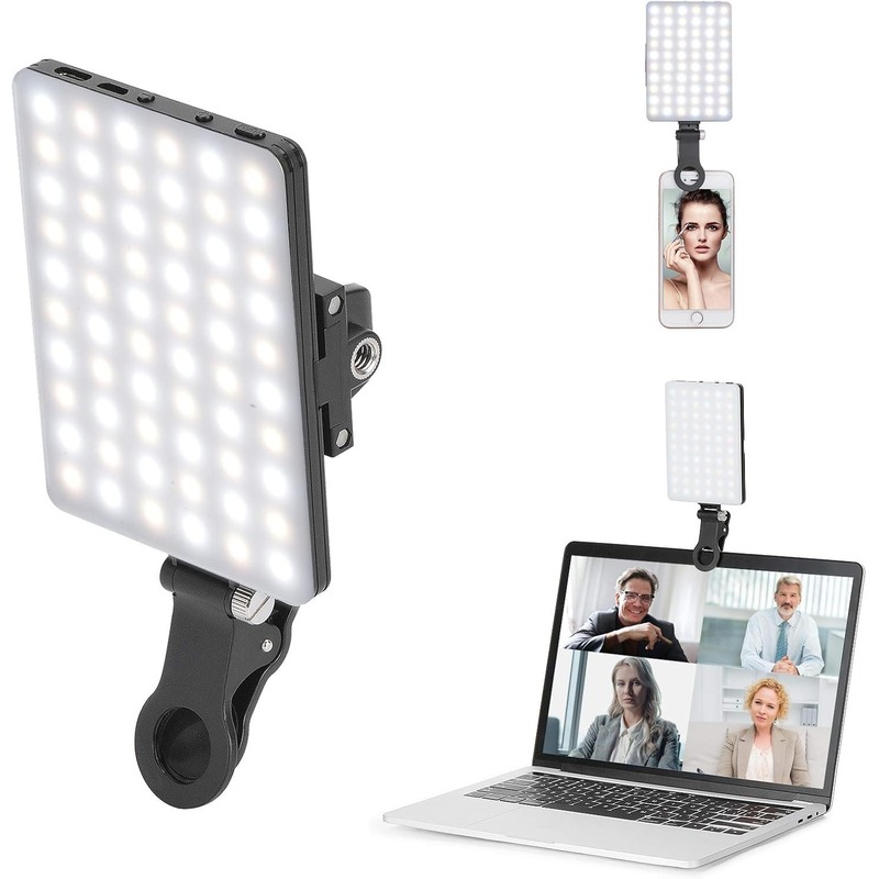 LED Portable Clip-on Selfie Li - Photography Lighting Spotlight review and price