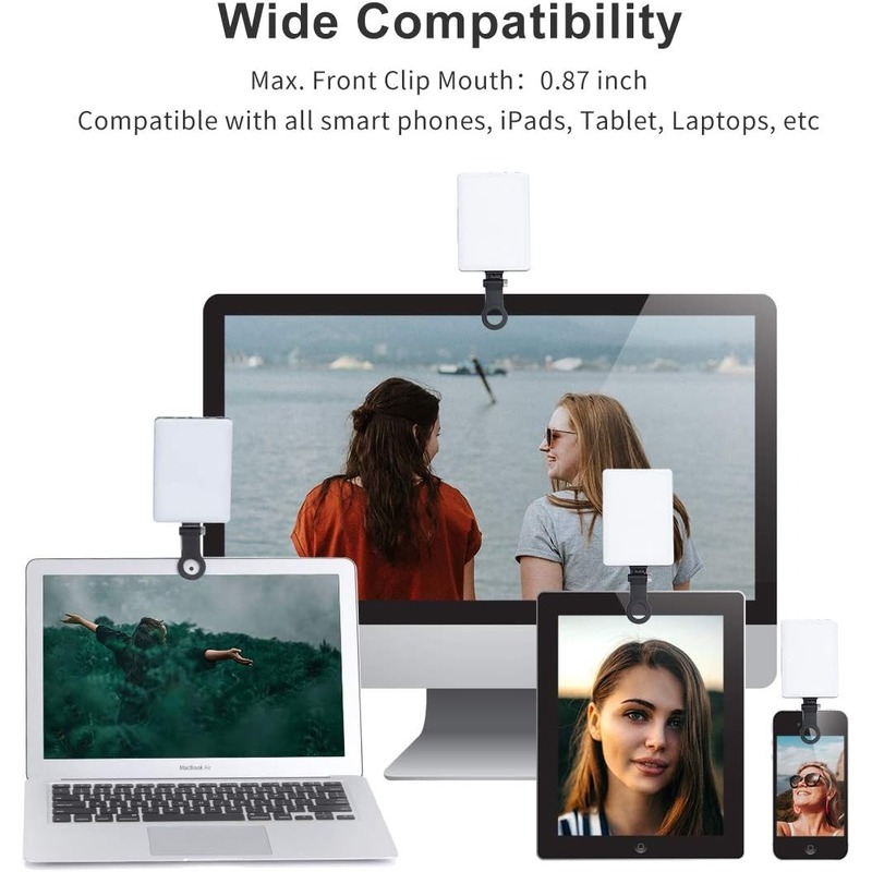 LED Portable Clip-on Selfie Li - Photography Lighting Spotlight review and price