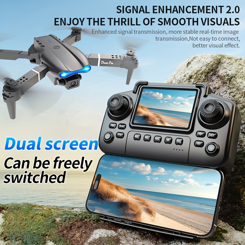 E99 PRO MAX Foldable Drone wit - Iris Photography Led Lighting Pack review and price