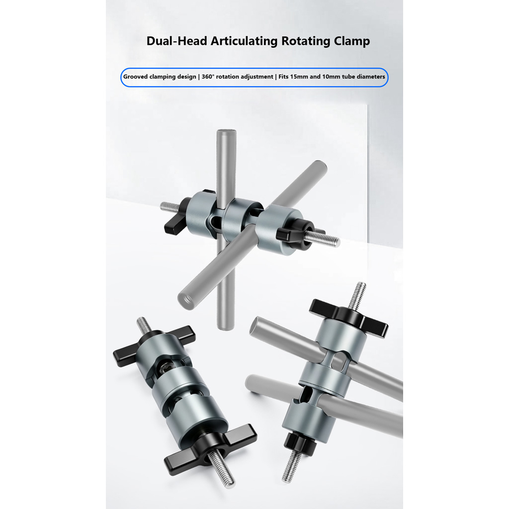 360° Rotating Dual-end Pipe Cl - Photography Lighting Rig review and price