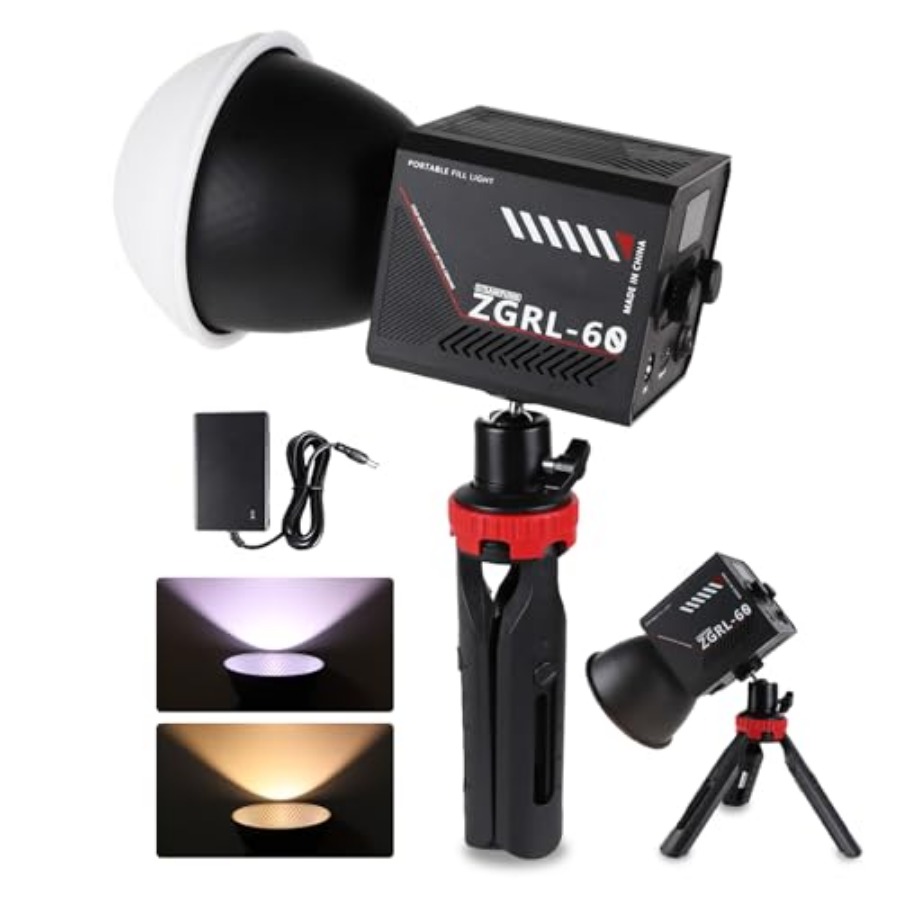 60W COB LED Video Light Handhe - Photography Lighting Spotlight review and price
