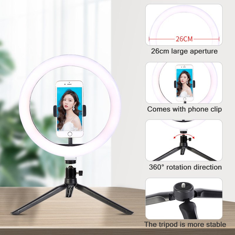 26cm 10 inch Led Ring Selfie L - Photography Lighting Spotlight review and price