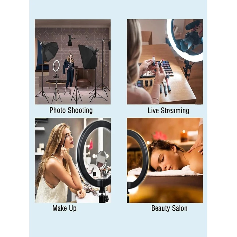 Desiontal 26cm Ring Light with - Photography Lighting Spotlight review and price