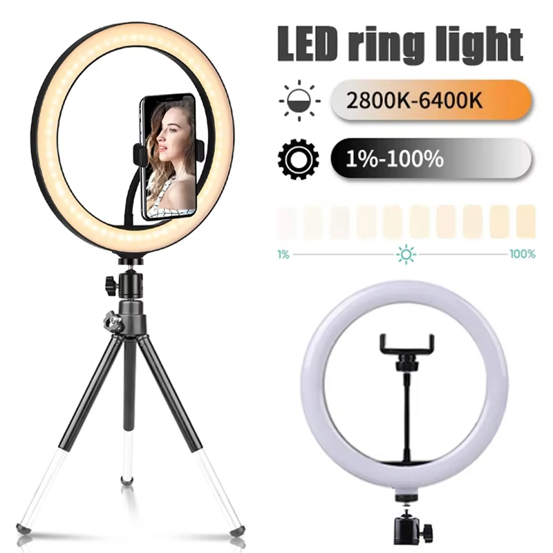 10 inch Selfie Ring Light Phot - Photography Lighting Continuous review and price