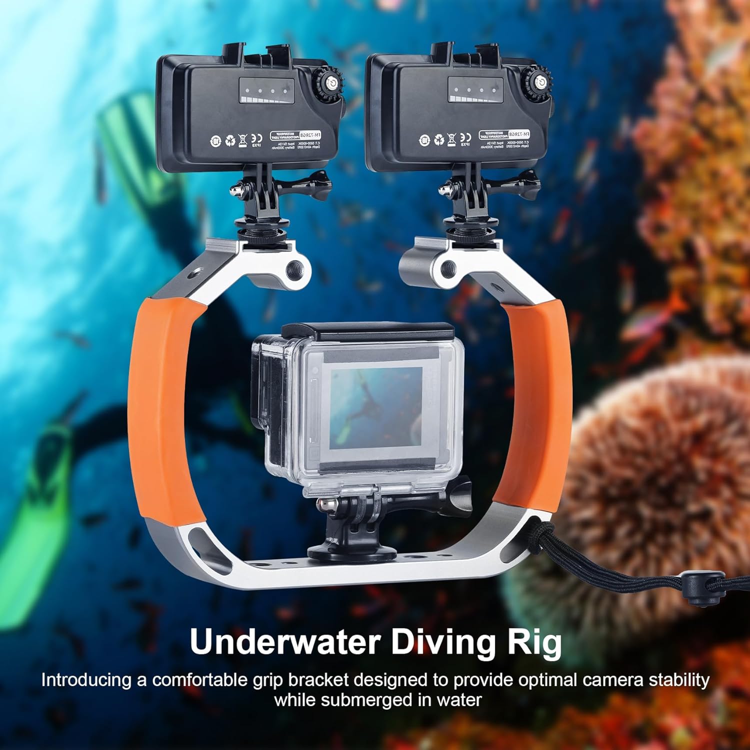 Selens Waterproof Diving Rig H - Photography Lighting Rig review and price
