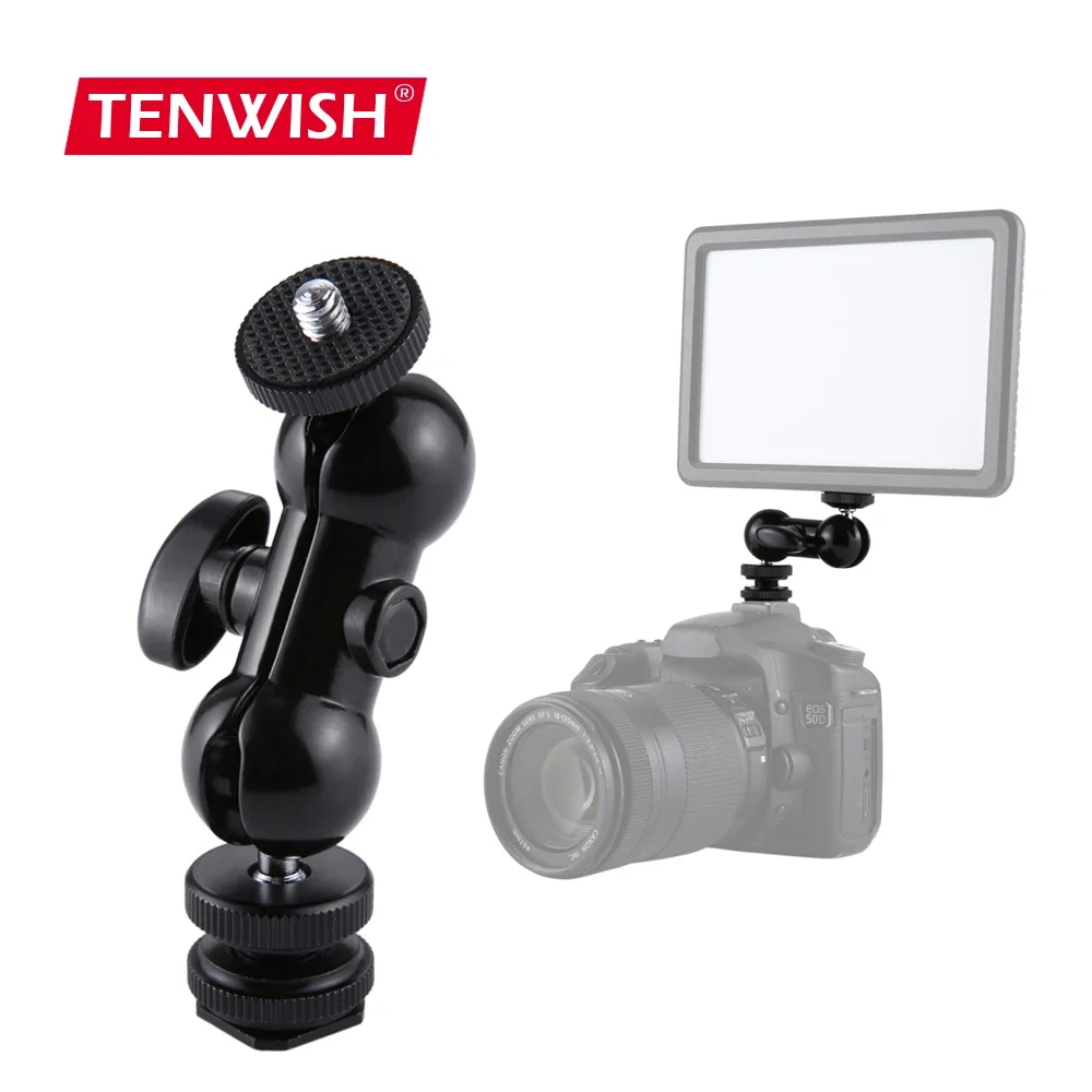 Hot Shoe Adapter with Dual Bal - Photography Lighting Rig review and price