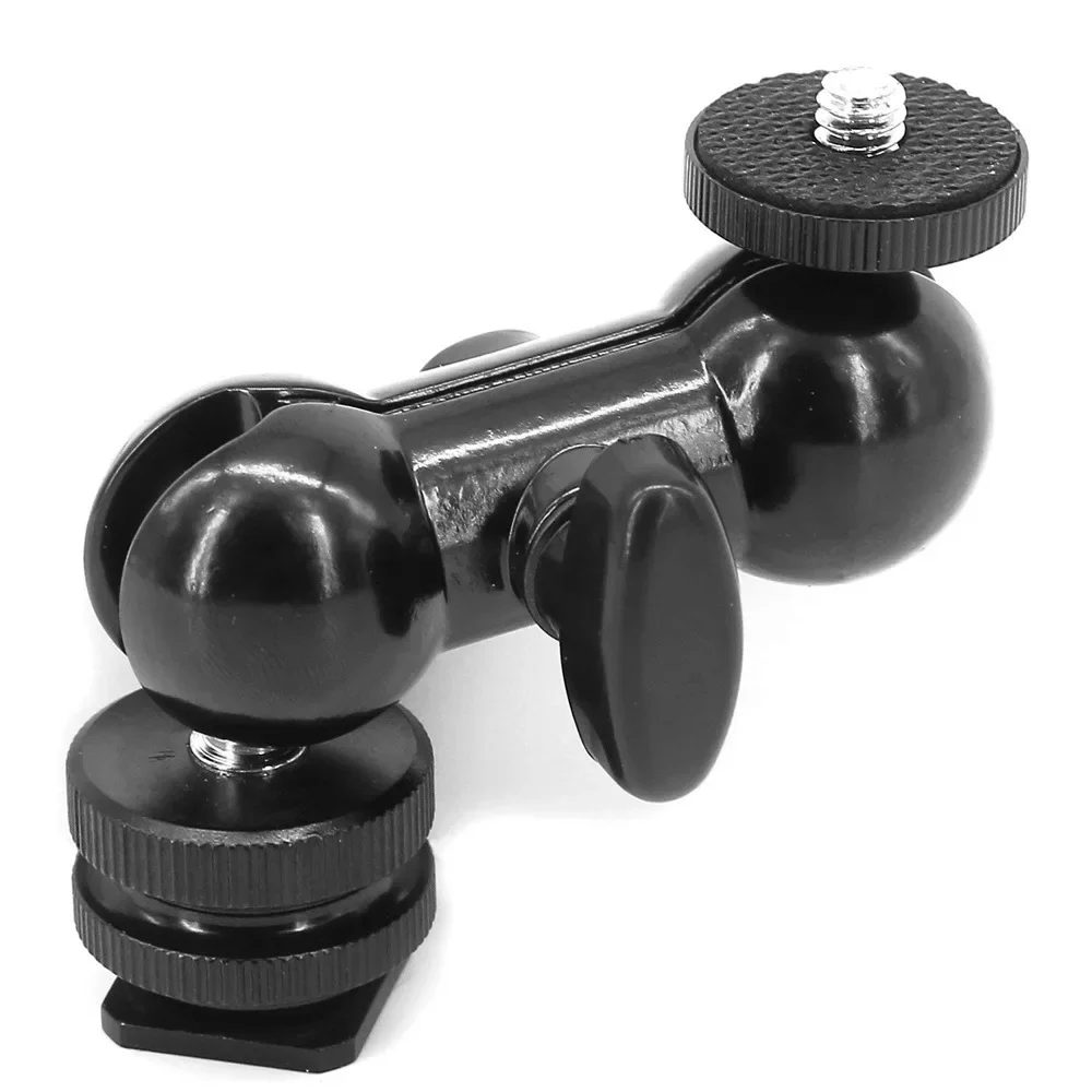 Hot Shoe Adapter with Dual Bal - Photography Lighting Rig review and price