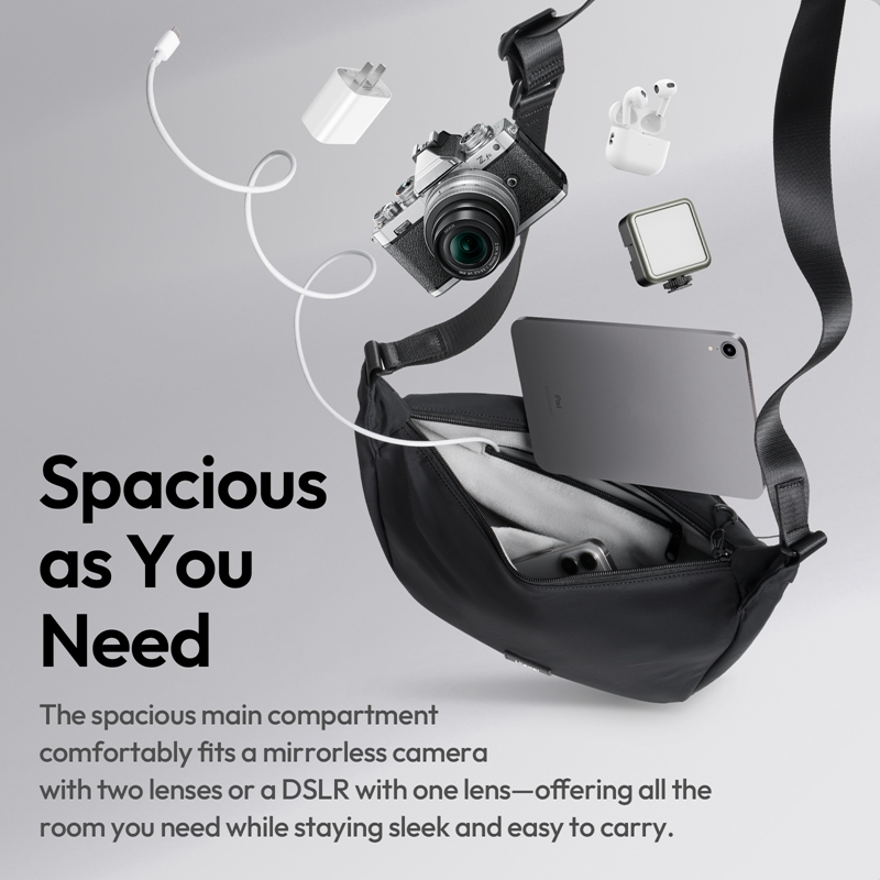 Ulanzi HMN1 Lunar Sling Bag Wh - Photography Lighting Bag review and price
