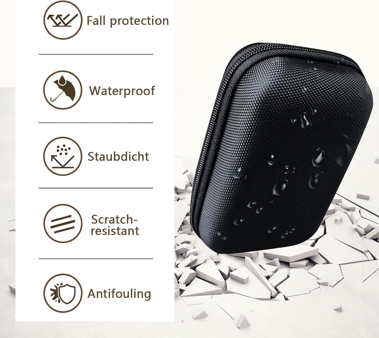Hard Carrying EVA Case for Ric - Macro Photography Lighting Kit review and price