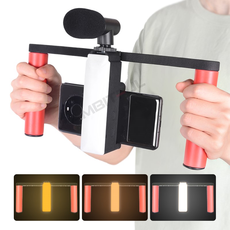 Smartphone Video Rig Hand Grip - Photography Lighting Rig review and price