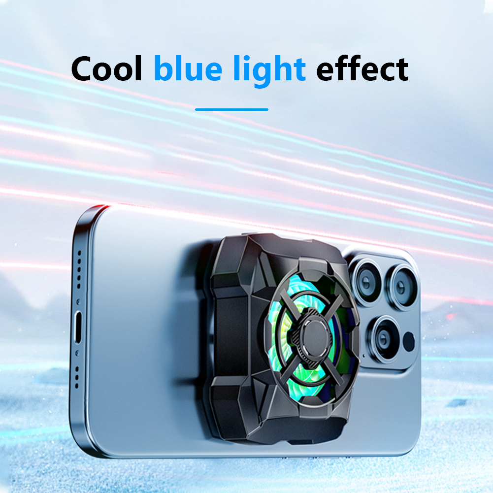 Phone Cooler with Blue Light 3 - Photography Lighting Spotlight review and price