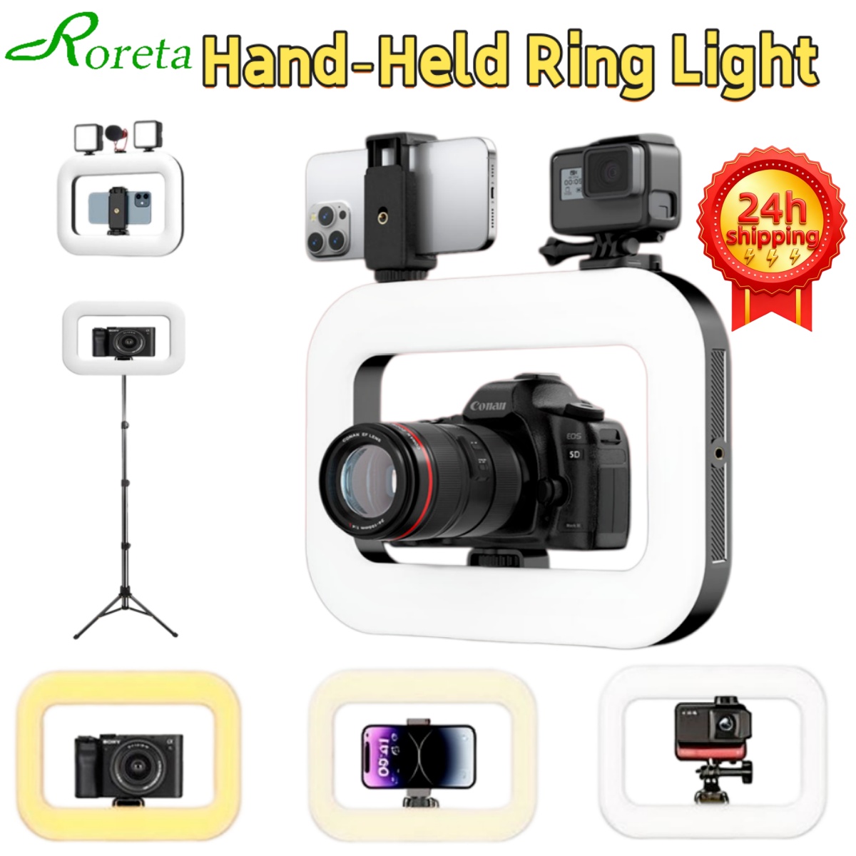 Roreta Smartphone Video Rig Ul - Photography Lighting Rig review and price