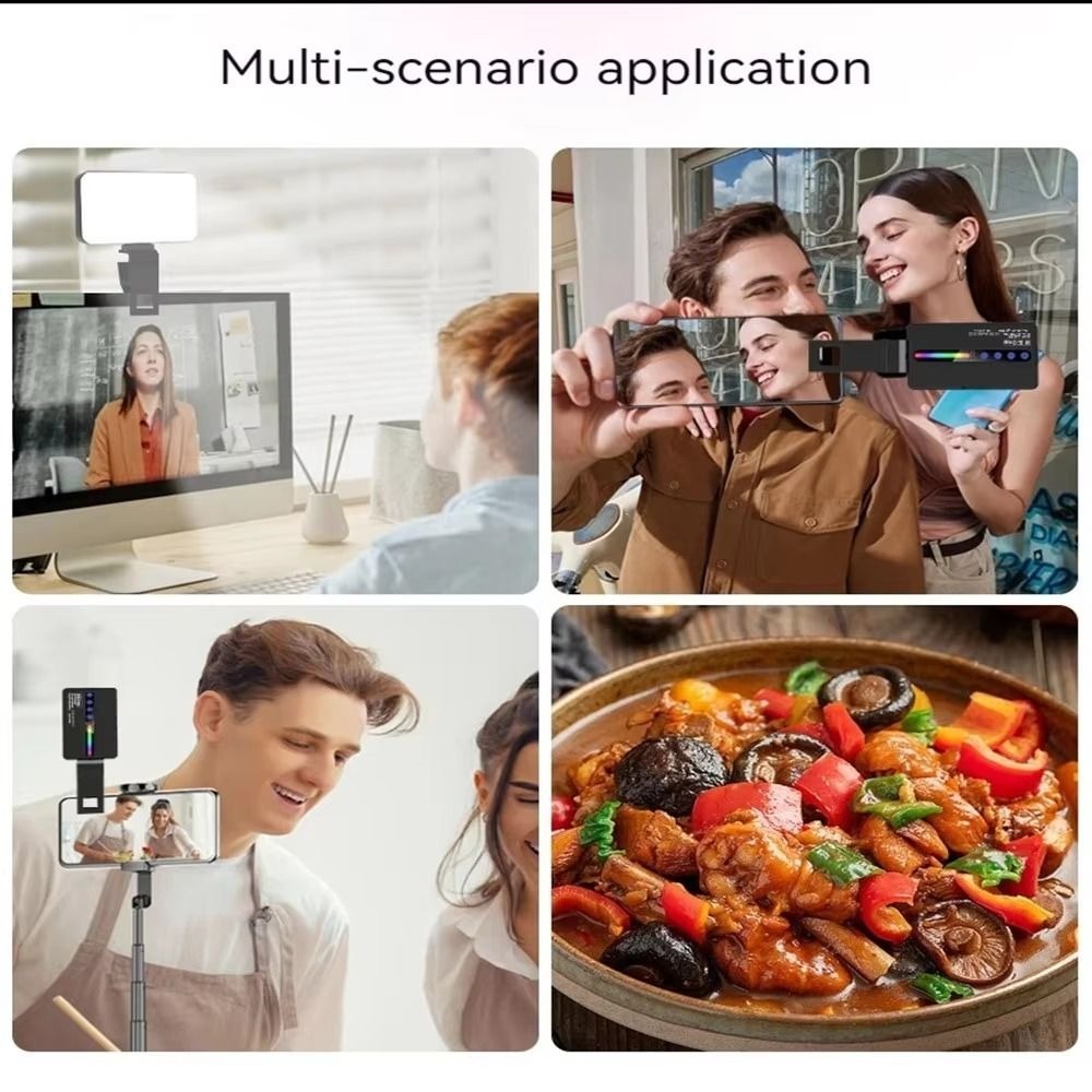 Dimmable RGB LED Video Light F - Photography Lighting Color review and price